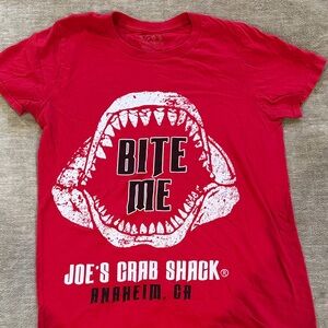 Joe's Crab Shack Red Graphic Tee